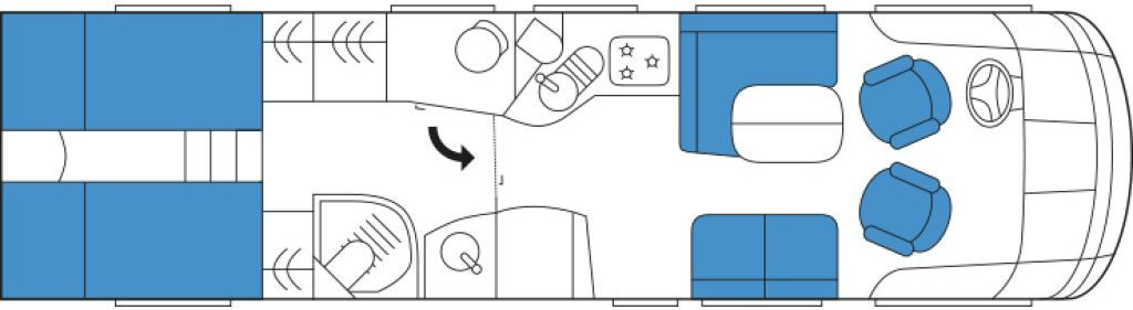 Niesmann + Bischoff Flair 920 BS (Sonderkonfiguration) - Integriran avtodom: slika 2 Niesmann + Bischoff Flair 920 BS (Sonderkonfiguration) - Integriran avtodom: slika 2
