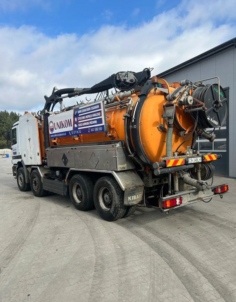 Mercedes-Benz ACTROS 3243 KAISER AQUASTER WUKO - Vakuumski tovornjak: slika 5 Mercedes-Benz ACTROS 3243 KAISER AQUASTER WUKO - Vakuumski tovornjak: slika 5