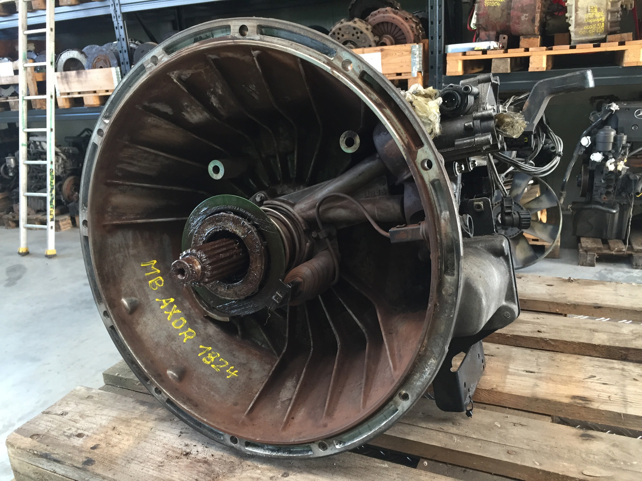 Gebrauchtes Getriebe MB Axor 1824, Typ : G 85 - 6, Artikel - Nr. : A 001 280 36 00 - Menjalnik za Tovornjak: slika 1 Gebrauchtes Getriebe MB Axor 1824, Typ : G 85 - 6, Artikel - Nr. : A 001 280 36 00 - Menjalnik za Tovornjak: slika 1