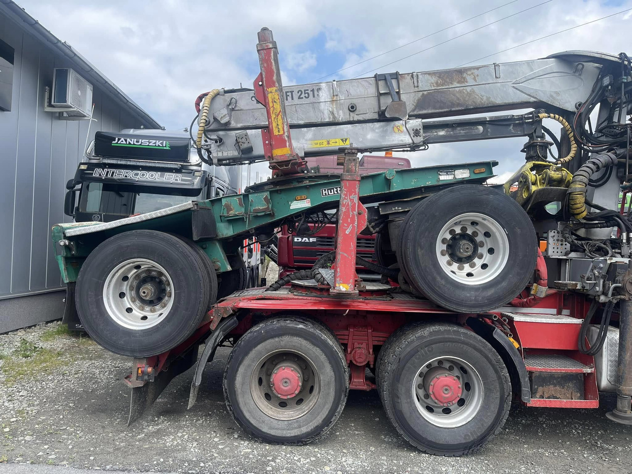 HUTTNER - Tovornjak za prevoz lesa, Tovornjak z dvigalom: slika 2 HUTTNER - Tovornjak za prevoz lesa, Tovornjak z dvigalom: slika 2