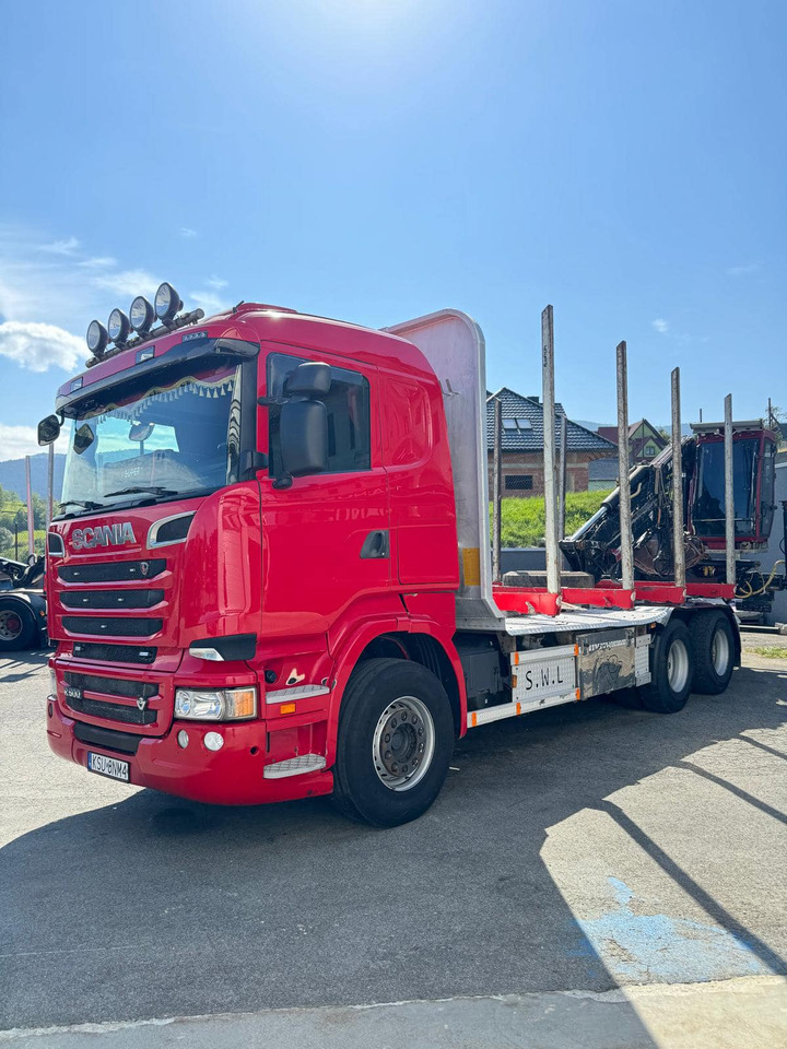 SCANIA R500 & KESLA 2012T - Tovornjak za prevoz lesa, Tovornjak z dvigalom: slika 2 SCANIA R500 & KESLA 2012T - Tovornjak za prevoz lesa, Tovornjak z dvigalom: slika 2