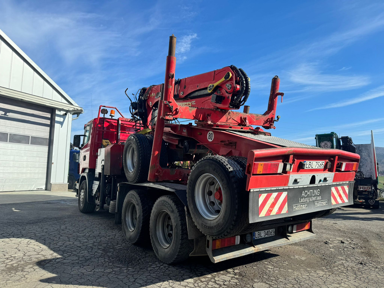 SCANIA R500 - Tovornjak za prevoz lesa, Tovornjak z dvigalom: slika 4 SCANIA R500 - Tovornjak za prevoz lesa, Tovornjak z dvigalom: slika 4