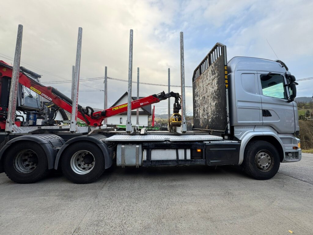 SCANIA R580 - Tovornjak za prevoz lesa, Tovornjak z dvigalom: slika 3 SCANIA R580 - Tovornjak za prevoz lesa, Tovornjak z dvigalom: slika 3