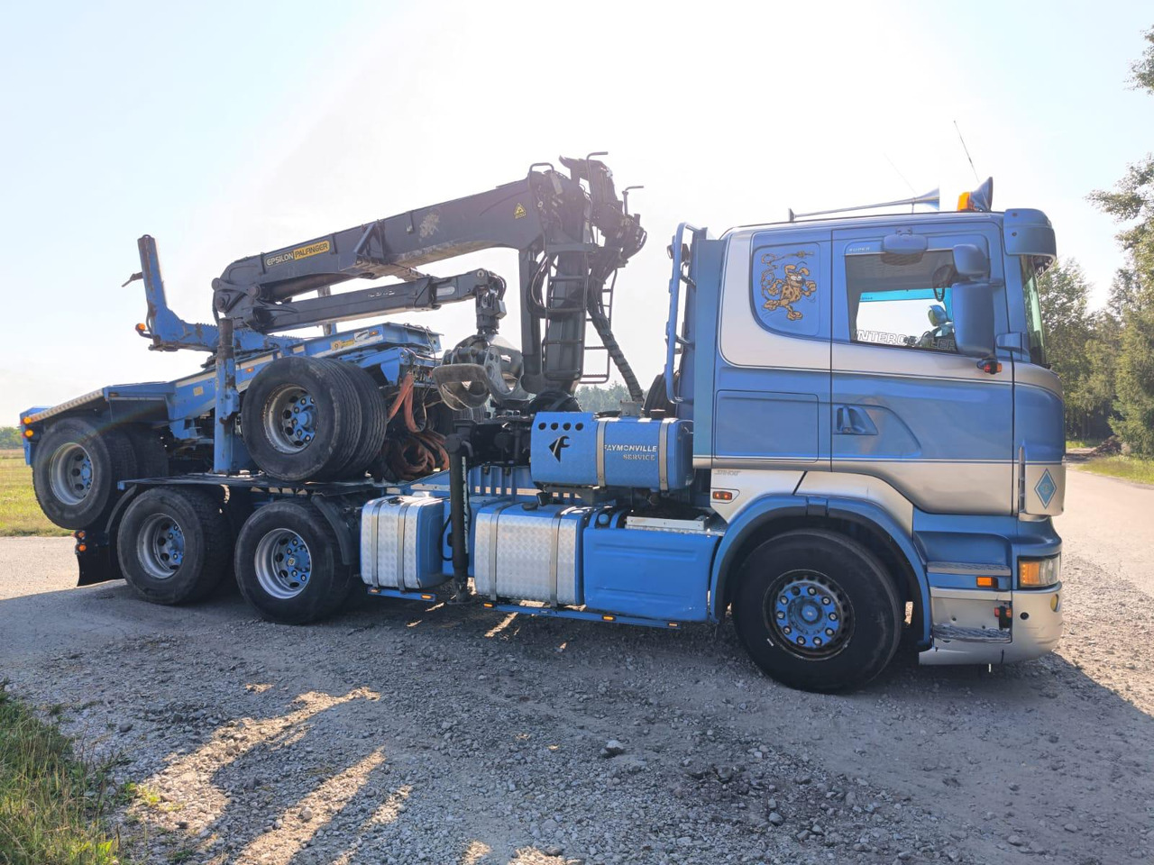 SCANIA R620 V8 - Tovornjak za prevoz lesa, Tovornjak z dvigalom: slika 5 SCANIA R620 V8 - Tovornjak za prevoz lesa, Tovornjak z dvigalom: slika 5