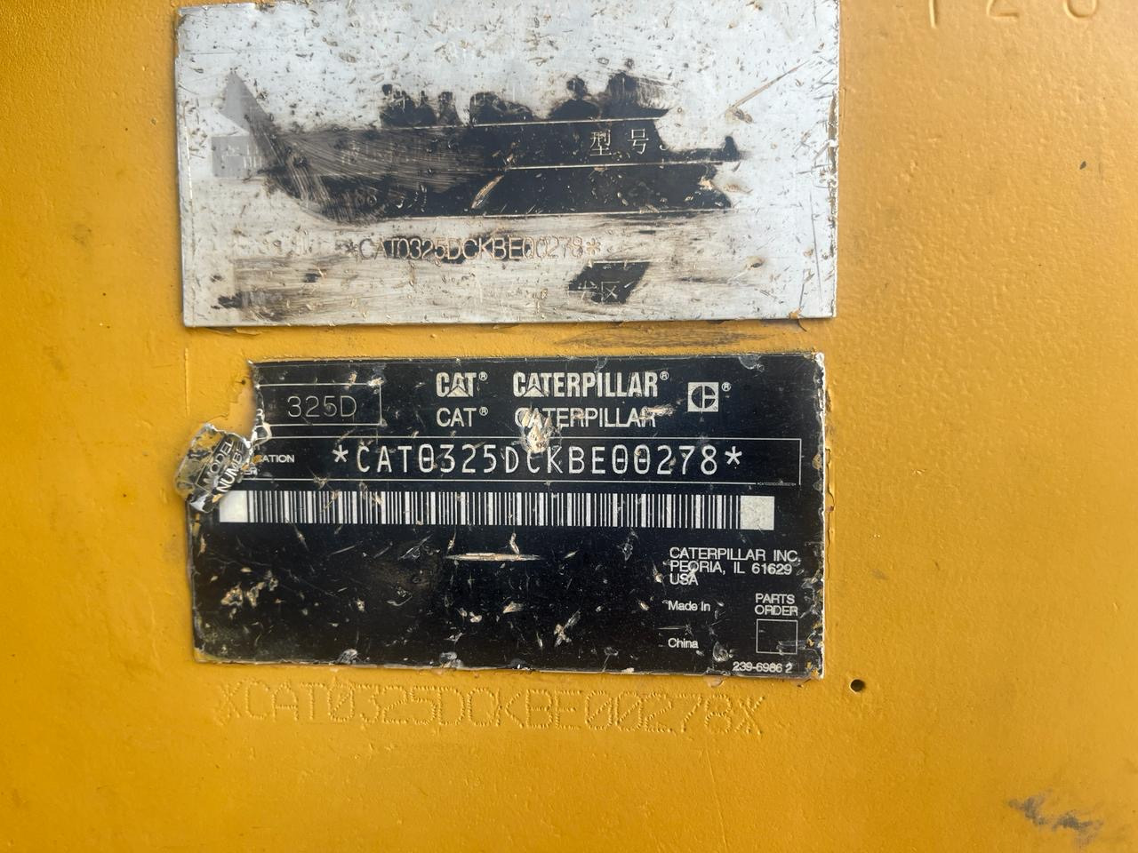 CATERPILLAR 325DL - Bager goseničar: slika 2 CATERPILLAR 325DL - Bager goseničar: slika 2