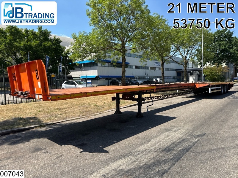 Broshuis open laadbak Extandable 21 Meter, 53750 kg - Polprikolica s kesonom: slika 1 Broshuis open laadbak Extandable 21 Meter, 53750 kg - Polprikolica s kesonom: slika 1