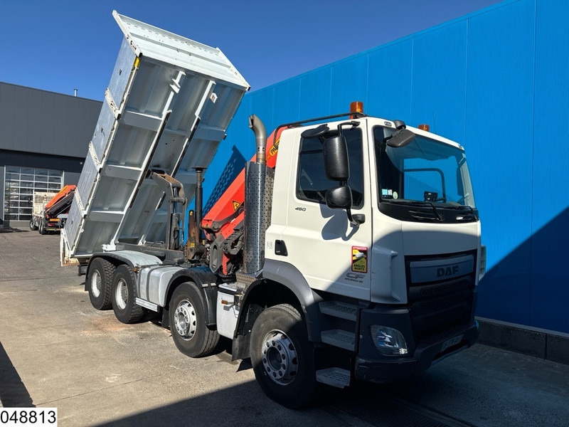 DAF CF 460 8x4, EURO 6, Palfinger, Retarder, Leaf suspension - Tovornjak prekucnik, Tovornjak z dvigalom: slika 3 DAF CF 460 8x4, EURO 6, Palfinger, Retarder, Leaf suspension - Tovornjak prekucnik, Tovornjak z dvigalom: slika 3