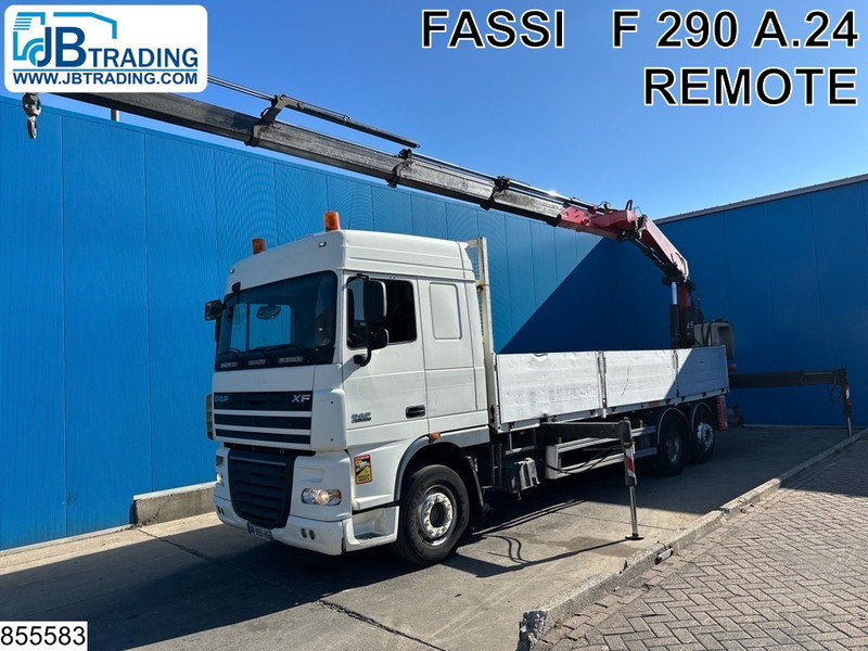 DAF XF 410 6x2, Fassi, Retarder, Remote - Tovornjak s kesonom, Tovornjak z dvigalom: slika 1 DAF XF 410 6x2, Fassi, Retarder, Remote - Tovornjak s kesonom, Tovornjak z dvigalom: slika 1