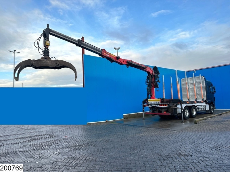 DAF XF 530 6x4, Wood transport, Retarder, Loglift ET450 - Tovornjak za prevoz lesa, Tovornjak z dvigalom: slika 4 DAF XF 530 6x4, Wood transport, Retarder, Loglift ET450 - Tovornjak za prevoz lesa, Tovornjak z dvigalom: slika 4