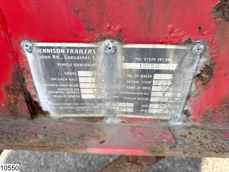 Dennison Container 20 - 30 FT - Kontejnerska polprikolica/ Polprikolica z zamenljivim tovoriščem: slika 5 Dennison Container 20 - 30 FT - Kontejnerska polprikolica/ Polprikolica z zamenljivim tovoriščem: slika 5