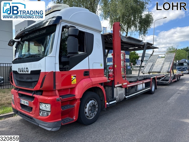 Iveco Stralis 420 EURO 6, Retarder, PTO, LOHR, Standairco - Tovornjak avtotransporter: slika 1 Iveco Stralis 420 EURO 6, Retarder, PTO, LOHR, Standairco - Tovornjak avtotransporter: slika 1