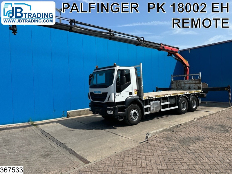 Iveco Trakker 410 6X4, EURO 6, Retarder, Palfinger - Tovornjak s kesonom, Tovornjak z dvigalom: slika 1 Iveco Trakker 410 6X4, EURO 6, Retarder, Palfinger - Tovornjak s kesonom, Tovornjak z dvigalom: slika 1