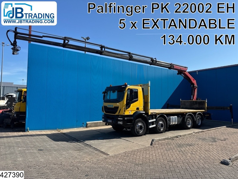 Iveco X-Way 480 8X4, EURO 6D, Retarder, Palfinger - Tovornjak s kesonom, Tovornjak z dvigalom: slika 1 Iveco X-Way 480 8X4, EURO 6D, Retarder, Palfinger - Tovornjak s kesonom, Tovornjak z dvigalom: slika 1