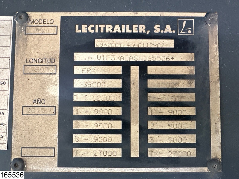 Lecitrailer Koel vries Carrier Vector 1950 MT , 2 Koelunits, Dhollandia - Polprikolica hladilnik: slika 4 Lecitrailer Koel vries Carrier Vector 1950 MT , 2 Koelunits, Dhollandia - Polprikolica hladilnik: slika 4