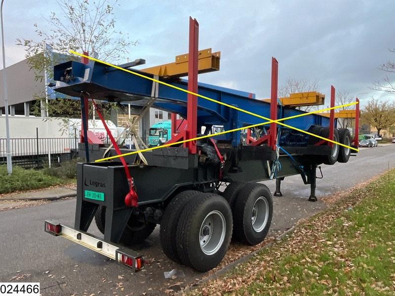 Legras Openlaadbak Wood transport, Steel suspension - Polprikolica za prevoz lesa: slika 2 Legras Openlaadbak Wood transport, Steel suspension - Polprikolica za prevoz lesa: slika 2