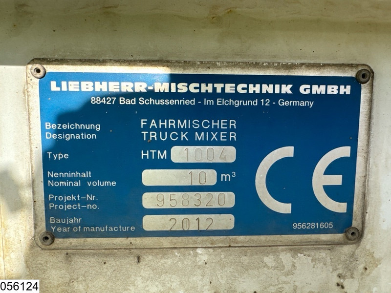 Liebherr Betonmixer Liebherr 10m3 - Polprikolica mešalec betona: slika 5 Liebherr Betonmixer Liebherr 10m3 - Polprikolica mešalec betona: slika 5