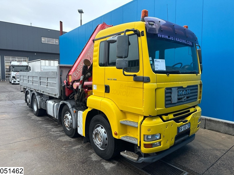 MAN TGA 35 400 8x2, Handgeschakeld, Fassi, Remote - Tovornjak s kesonom, Tovornjak z dvigalom: slika 3 MAN TGA 35 400 8x2, Handgeschakeld, Fassi, Remote - Tovornjak s kesonom, Tovornjak z dvigalom: slika 3