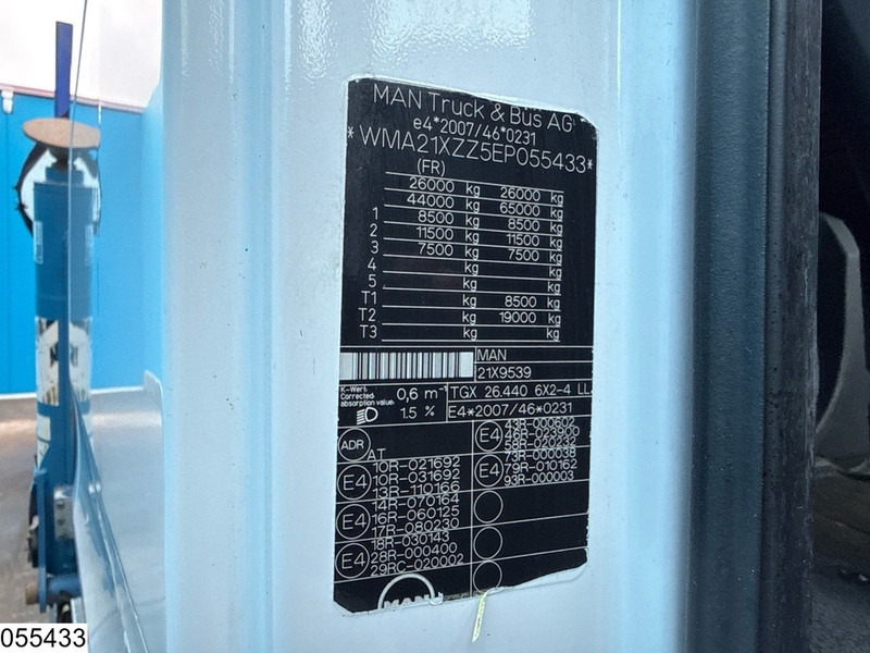 Tovornjak s kesonom, Tovornjak z dvigalom MAN TGX 26 440 6x2. EURO 6, Gormach, Remote, Retarder: slika 16