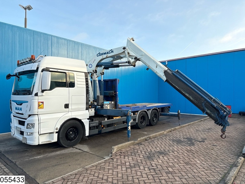 Tovornjak s kesonom, Tovornjak z dvigalom MAN TGX 26 440 6x2. EURO 6, Gormach, Remote, Retarder: slika 8