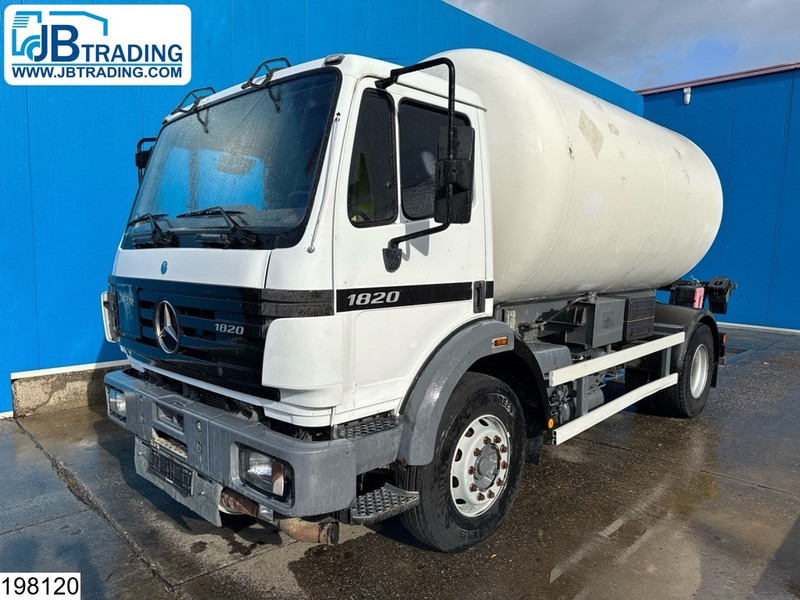 Mercedes-Benz 1820 15375 Liter, LPG GPL, Gastank, Steel suspension - Tovornjak cisterna: slika 1 Mercedes-Benz 1820 15375 Liter, LPG GPL, Gastank, Steel suspension - Tovornjak cisterna: slika 1