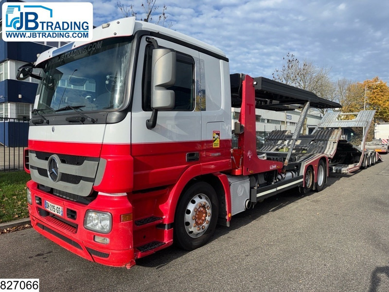 Mercedes-Benz Actros 2544 EURO 5, Lohr, Retarder, Combi - Tovornjak avtotransporter: slika 1 Mercedes-Benz Actros 2544 EURO 5, Lohr, Retarder, Combi - Tovornjak avtotransporter: slika 1