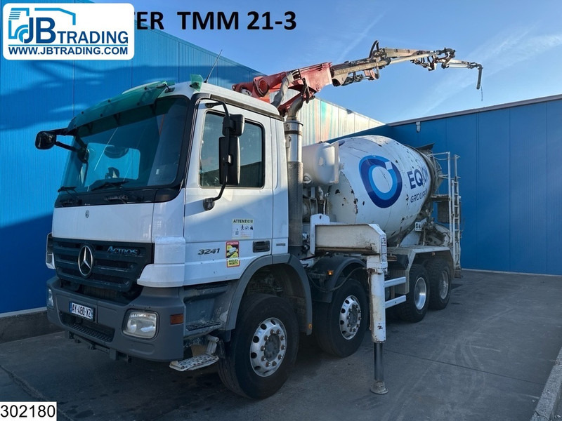 Mercedes-Benz Actros 3241 8x4, PUMI, Putzmeister, 21 MTR, Telligent 16 - Črpalka za beton: slika 1 Mercedes-Benz Actros 3241 8x4, PUMI, Putzmeister, 21 MTR, Telligent 16 - Črpalka za beton: slika 1