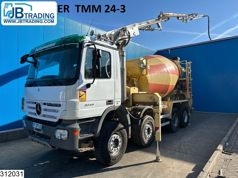 Mercedes-Benz Actros 3244 8x4, PUMI, Putzmeister, 24 MTR, Telligent 16 - Črpalka za beton: slika 1 Mercedes-Benz Actros 3244 8x4, PUMI, Putzmeister, 24 MTR, Telligent 16 - Črpalka za beton: slika 1