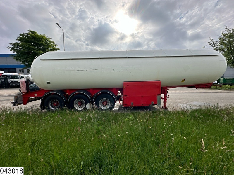 Polprikolica cisterna ROBINE Gas 49024 liter, LPG GPL Butane gas, 1 Comp: slika 7