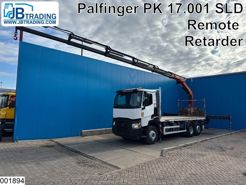 Renault C 430 6x2, EURO 6, Retarder, Palfinger, Remote, Steering - Tovornjak s kesonom, Tovornjak z dvigalom: slika 1 Renault C 430 6x2, EURO 6, Retarder, Palfinger, Remote, Steering - Tovornjak s kesonom, Tovornjak z dvigalom: slika 1