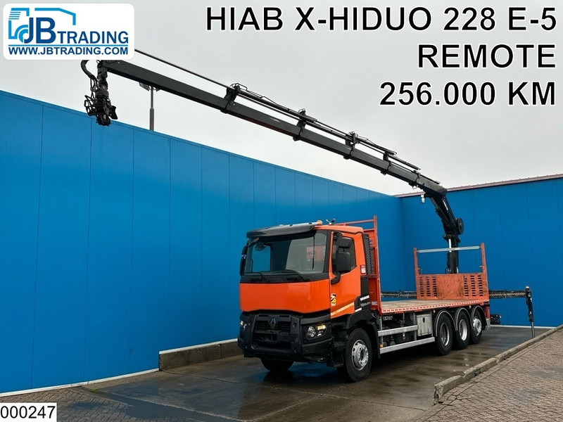 Renault C 430 8X4, EURO 6, HIAB, X-HIDUO 228 E-5 - Tovornjak s kesonom, Tovornjak z dvigalom: slika 1 Renault C 430 8X4, EURO 6, HIAB, X-HIDUO 228 E-5 - Tovornjak s kesonom, Tovornjak z dvigalom: slika 1
