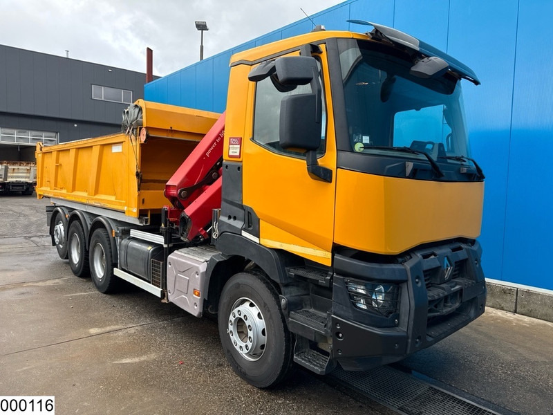 Renault C 430 8x4, EURO 6, HMF, Garnier - Tovornjak prekucnik, Tovornjak z dvigalom: slika 3 Renault C 430 8x4, EURO 6, HMF, Garnier - Tovornjak prekucnik, Tovornjak z dvigalom: slika 3