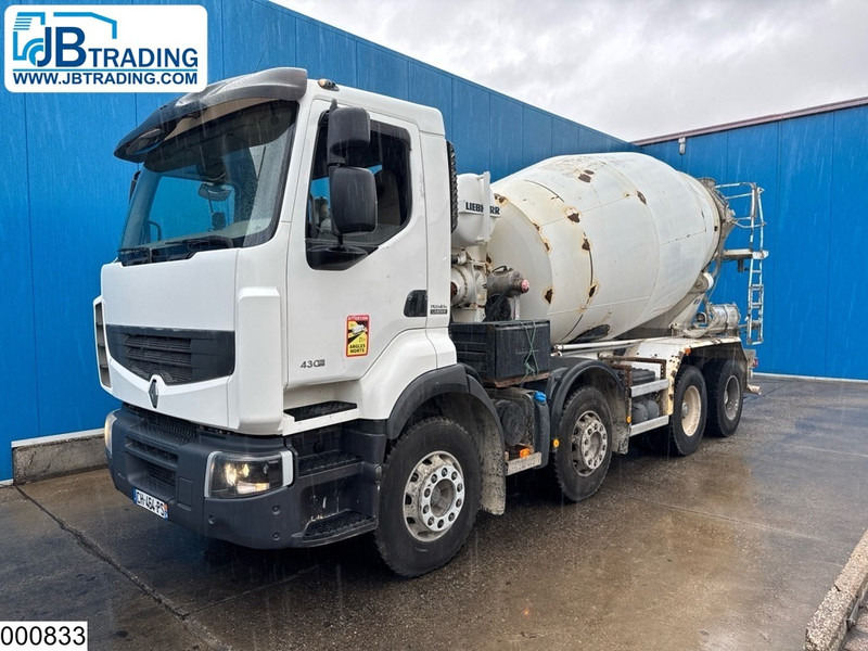 Renault Lander 430 Dxi 8x4, EURO 5, Liebherr, 9m3 - Avtomešalec: slika 1 Renault Lander 430 Dxi 8x4, EURO 5, Liebherr, 9m3 - Avtomešalec: slika 1