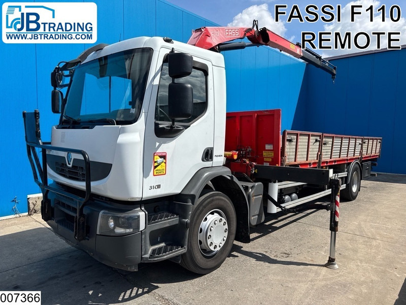 Renault Premium 310 Dxi EURO 5, Retarder, Fassi, Remote - Tovornjak s kesonom, Tovornjak z dvigalom: slika 1 Renault Premium 310 Dxi EURO 5, Retarder, Fassi, Remote - Tovornjak s kesonom, Tovornjak z dvigalom: slika 1