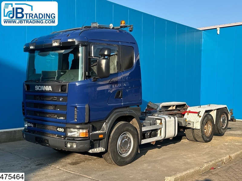 Scania 124 420 6x2, Hydrauliek - Tovornjak-šasija: slika 1 Scania 124 420 6x2, Hydrauliek - Tovornjak-šasija: slika 1
