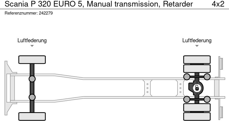 Scania P 320 EURO 5, Manual transmission, Retarder lizing Scania P 320 EURO 5, Manual transmission, Retarder: slika 15