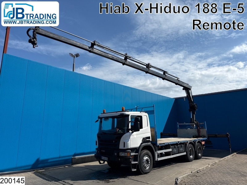 Scania P 410 6x4, EURO 6, Retarder, HIAB, Remote - Tovornjak s kesonom, Tovornjak z dvigalom: slika 1 Scania P 410 6x4, EURO 6, Retarder, HIAB, Remote - Tovornjak s kesonom, Tovornjak z dvigalom: slika 1