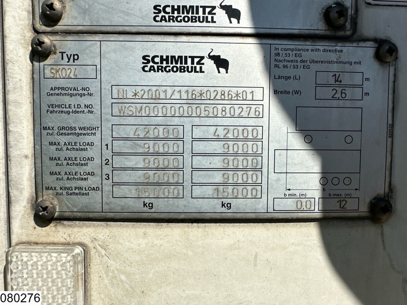 Schmitz Cargobull Koel vries Carrier Vector 1550, Dhollandia - Polprikolica hladilnik: slika 4 Schmitz Cargobull Koel vries Carrier Vector 1550, Dhollandia - Polprikolica hladilnik: slika 4