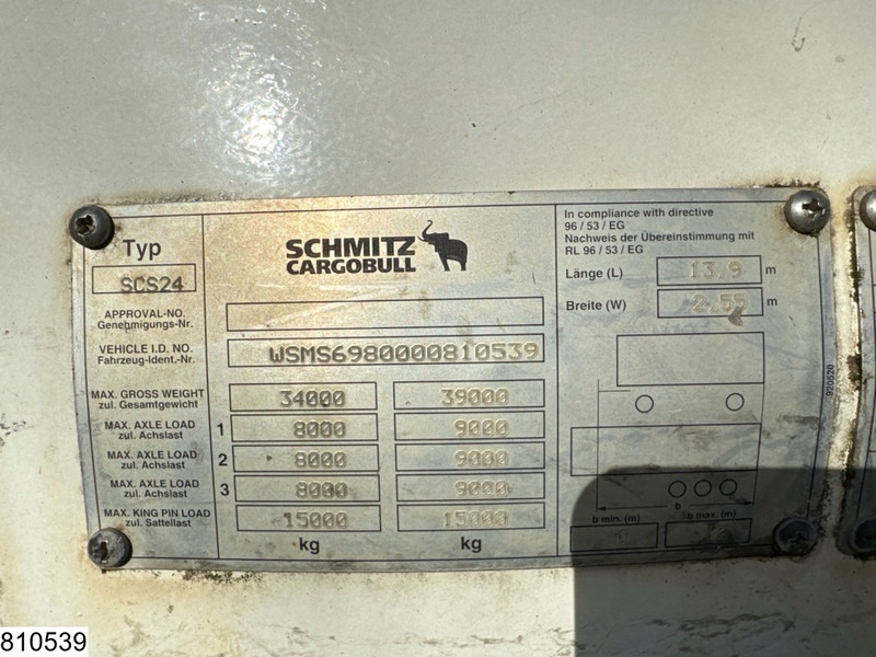 Schmitz Cargobull open laadbak - Polprikolica s kesonom: slika 4 Schmitz Cargobull open laadbak - Polprikolica s kesonom: slika 4