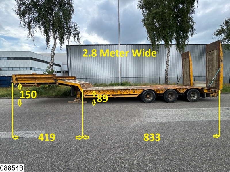 Trax Lowbed 53.000 KG - Nizko noseča polprikolica: slika 2 Trax Lowbed 53.000 KG - Nizko noseča polprikolica: slika 2