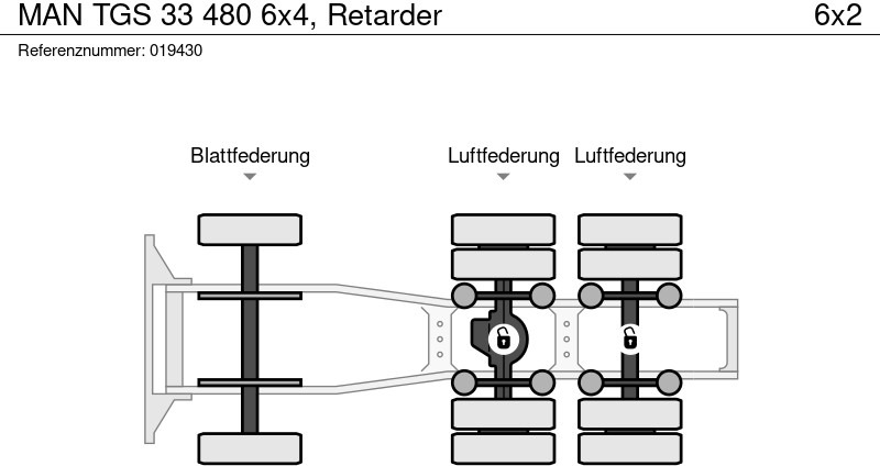 Vlačilec MAN TGS 33 480 6x4, Retarder: slika 14 Vlačilec MAN TGS 33 480 6x4, Retarder: slika 14