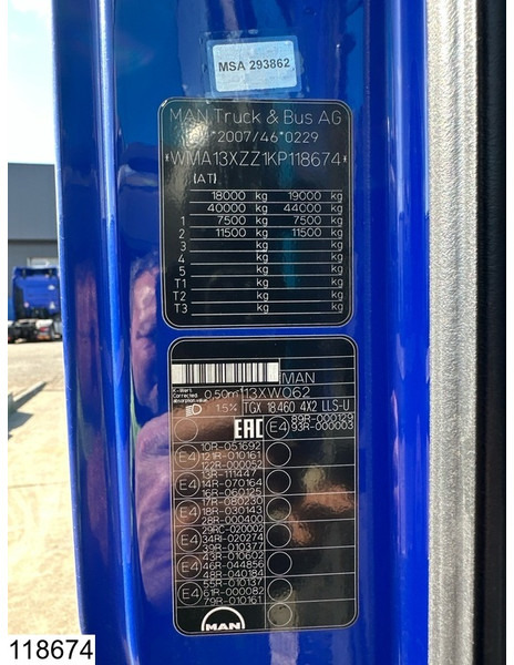 Vlačilec MAN TGX 18 460 EURO 6, Retarder, Standairco: slika 7