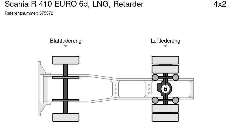 Vlačilec Scania R 410 EURO 6d, LNG, Retarder: slika 13 Vlačilec Scania R 410 EURO 6d, LNG, Retarder: slika 13