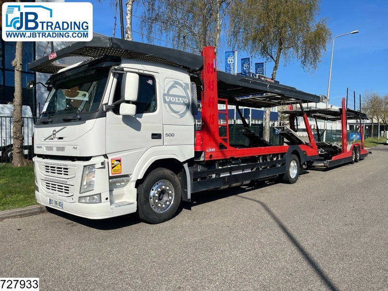 Volvo FM 500 EURO 6, Lohr, Multilohr, Retarder, Combi - Tovornjak avtotransporter: slika 1 Volvo FM 500 EURO 6, Lohr, Multilohr, Retarder, Combi - Tovornjak avtotransporter: slika 1