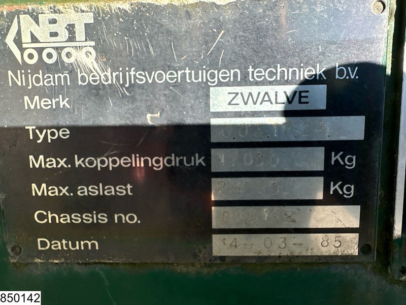 Zwalve open laadbak 41.000 KG - Polprikolica s kesonom: slika 5 Zwalve open laadbak 41.000 KG - Polprikolica s kesonom: slika 5