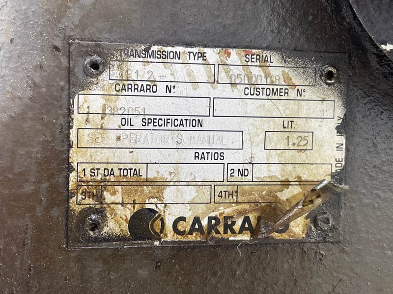 Menjalnik za Gradbeni stroj Ahlmann AS900-Carraro TB172-382051-Transmission/Getriebe: slika 9