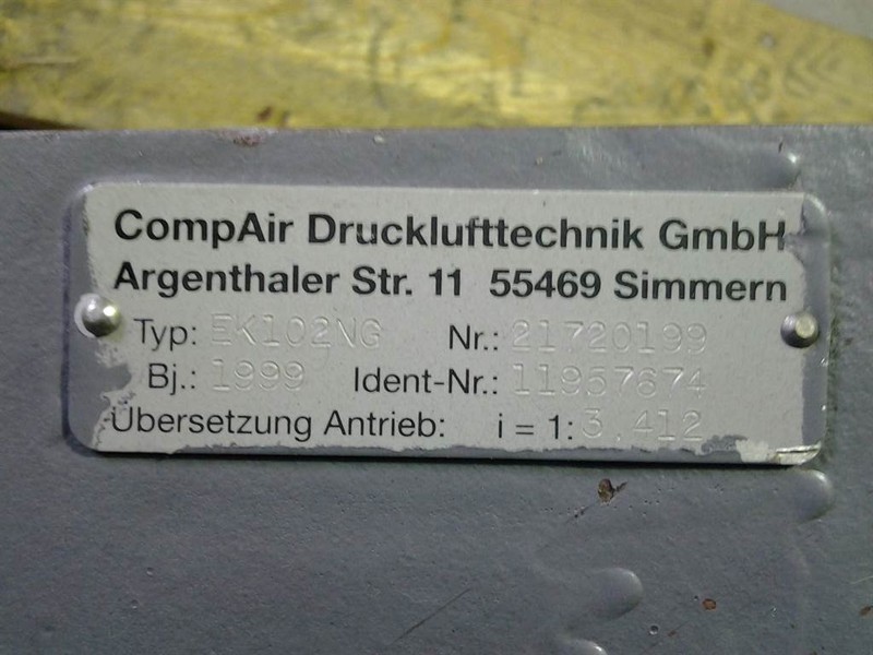 Zračni kompresor Compair EK 102 NG - Compressor/Kompressor: slika 7