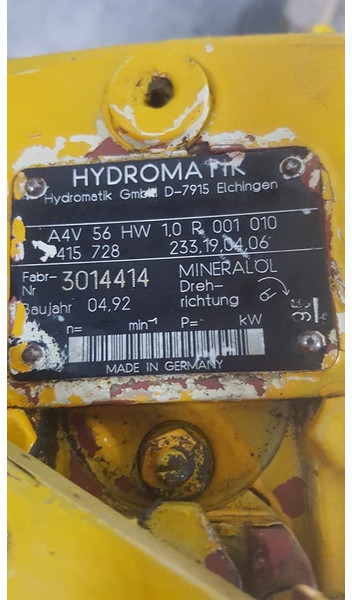 Hydromatik A4V56HW1.0R001010 - Drive pump/Fahrpumpe/Rijpomp - Hidravlika: slika 3 Hydromatik A4V56HW1.0R001010 - Drive pump/Fahrpumpe/Rijpomp - Hidravlika: slika 3