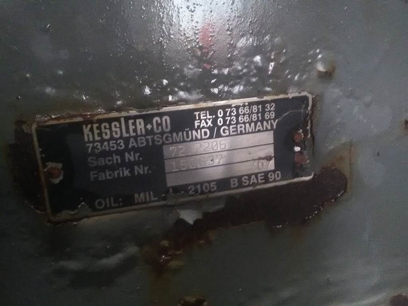 Kessler+CO 72.2206 - Axle/Achse/As - Os in deli za Gradbeni stroj: slika 5 Kessler+CO 72.2206 - Axle/Achse/As - Os in deli za Gradbeni stroj: slika 5