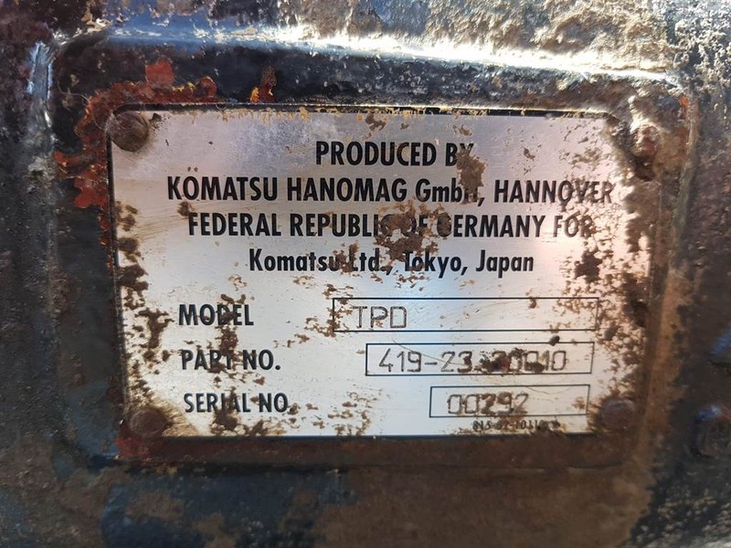 Komatsu TPD - WA320 - 5H Axle/Achse/As - Os in deli za Gradbeni stroj: slika 5 Komatsu TPD - WA320 - 5H Axle/Achse/As - Os in deli za Gradbeni stroj: slika 5