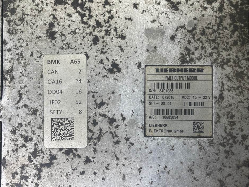 Liebherr A924C-PME1 OUTPUT-ECU/Control box/Steuermodul - Električni sistem za Gradbeni stroj: slika 4 Liebherr A924C-PME1 OUTPUT-ECU/Control box/Steuermodul - Električni sistem za Gradbeni stroj: slika 4